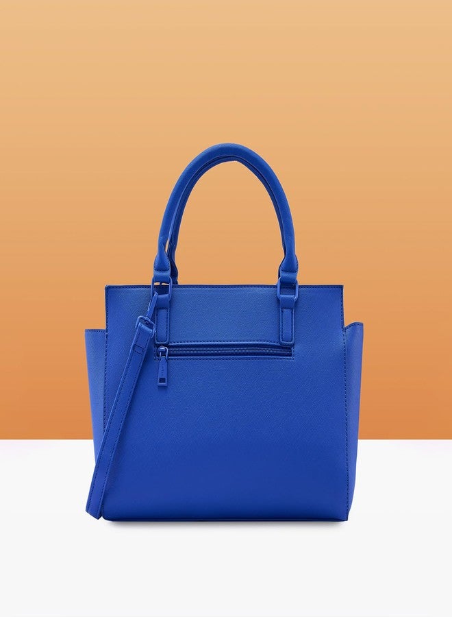 Caprese Candy Tote Bag for Women (Large, Cornflower) - Image 3