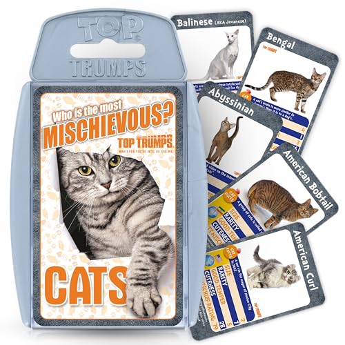 Top Trumps لعبة بطاقات كاتس وكيتنز توب ترمبز - Image 1