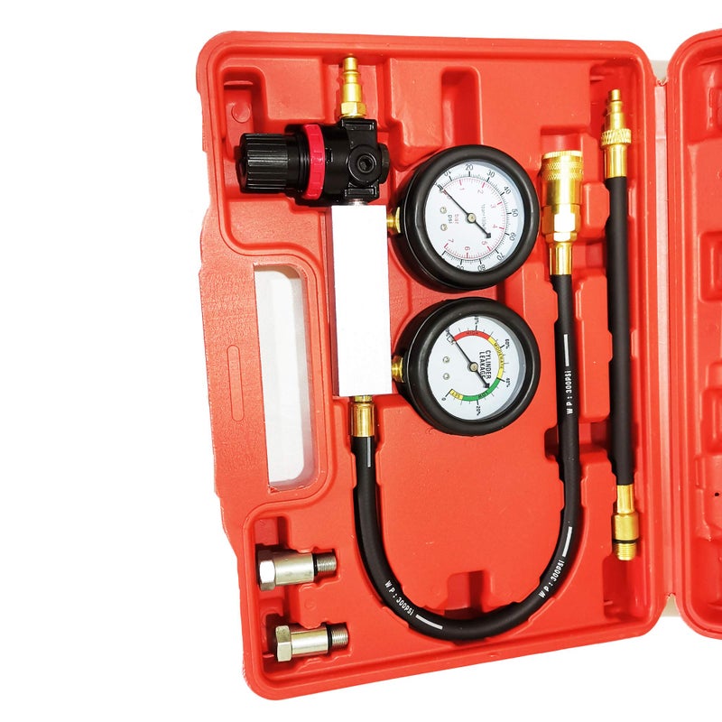 ONDY New Leak Down Tester Tu-21 Engine Cylinder Leak Tester Leakage Detector Engine Compression Tester Gauges Set - Image 3