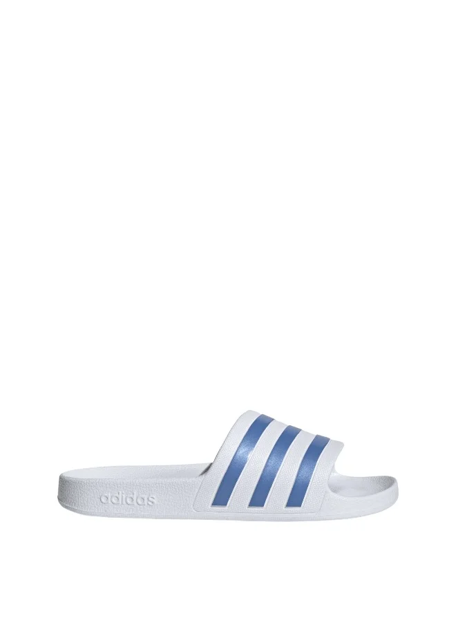 اديداس adidas Adilette Aqua White Sportwear Sandals/Slippers 4