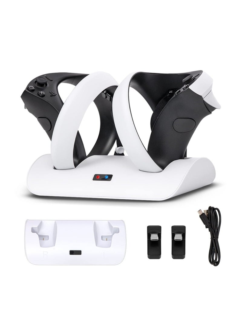 Y&D SYOSI PS5 VR2 Charging Station, Fast Charger Station for Controller Dock with LED Indicator & USB C Cable  - Image 1