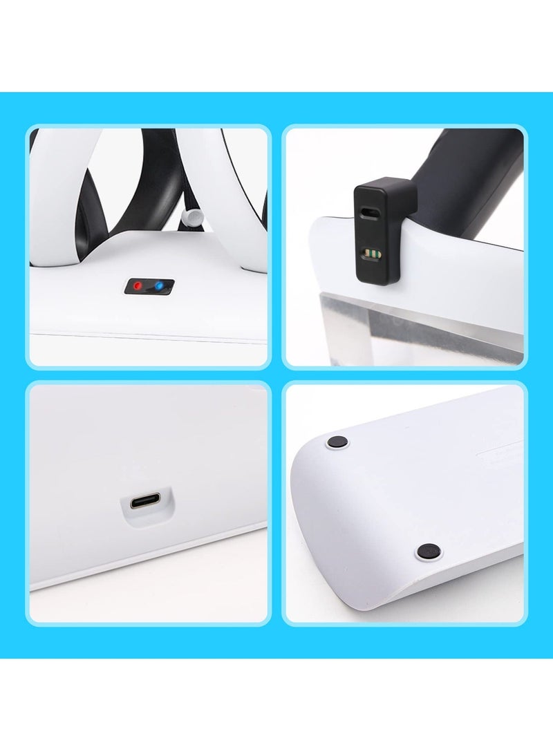 Y&D SYOSI PS5 VR2 Charging Station, Fast Charger Station for Controller Dock with LED Indicator & USB C Cable  - Image 5