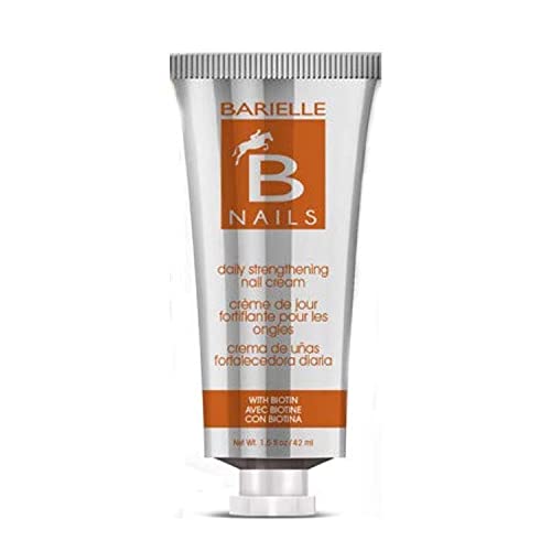 Barielle Nails Daily Strengthening Nail Cream with Biotin 1.5 Ounce - for Splitting, Brittle, Ridged, Breaking, Soft and Damaged Nails, Leaves Nails Strong, Healthy and Revitalized - Image 1