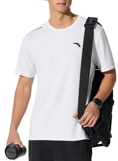 ANTA Regular Fit Workout Training Commute Short Sleeve Tee