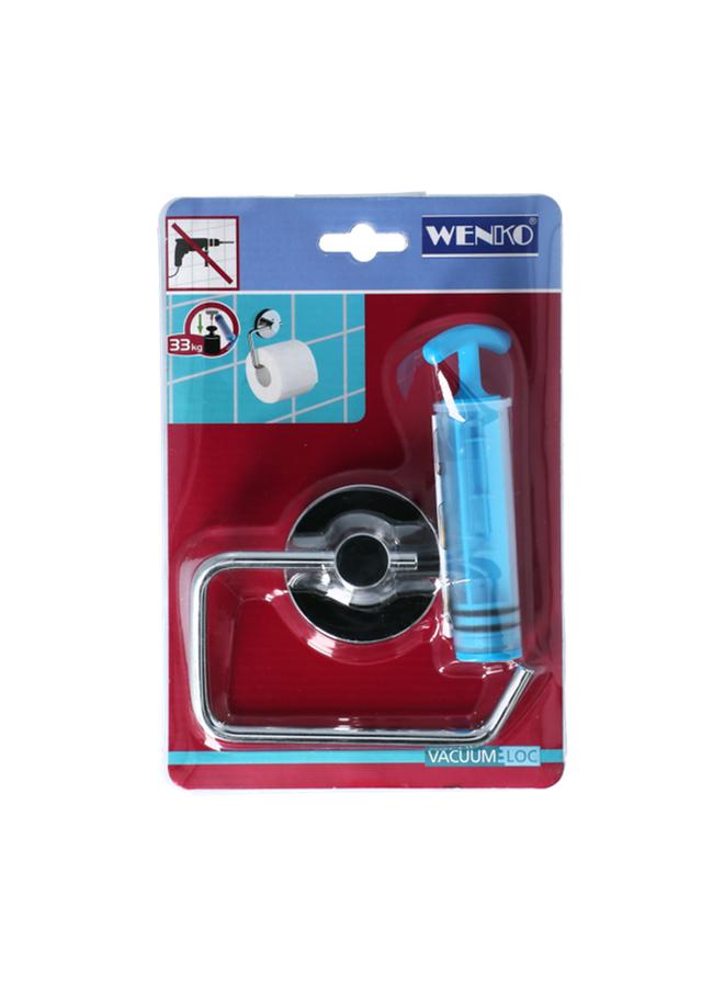 وينكو حامل ورق تواليت فاكيوم لوك مثبت على الحائط من ميلازو، فضي 20899100 - Image 1