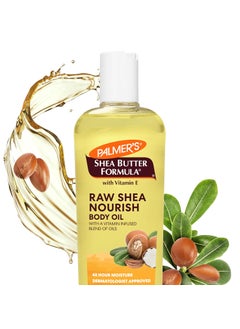 Palmers Shea Formula Raw Shea Body Oil with Vitamin E Deep Body Moisturizer to Soothe  Nourish Dry Sensitive  EczemaProne Skin 85 oz