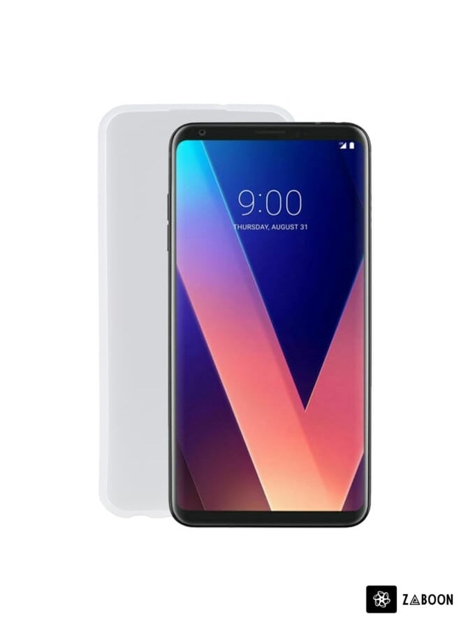 Zaboon - TPU Phone Case For LG V30+(Transparent White) - Image 1
