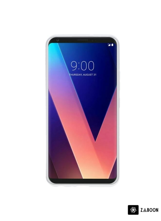 Zaboon - TPU Phone Case For LG V30+(Transparent White) - Image 1