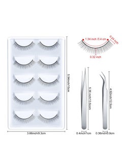 50 Pairs Practice Lashes For Eyelash Extensions With Silver Flat Tweezers And Silver Curved Tweezers Eyelash Strips Self Adhesive Lash Extension Supplies For Beginners - pzsku/ZE2F7E62BE4C5F0F1243AZ/45/_/1720077521/0a4fe09b-d7b6-4264-b329-c2cba88d0fe8