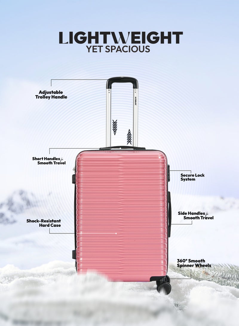 STARLIFE Suitcase Set of 4 PCS ABS Hardside Travel Luggage Bag - Image 2