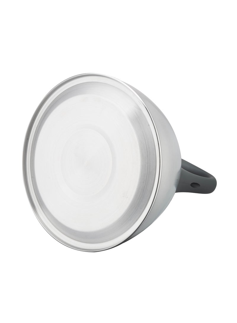 Cuisine Art Cuisine Art BRIN Stainless Steel Whistling Tea Kettle 2.5L, Silver, Nylon Handle, Satin Finish, 201 Stainless Steel, Soft Touch Coating, 18/0 Single Bottom, Suitable for use on all stove tops  - Image 3