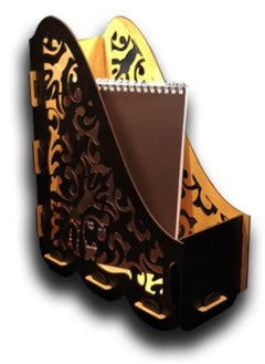 Generic Home decor wood mdf magazine holder brown  - Image 1