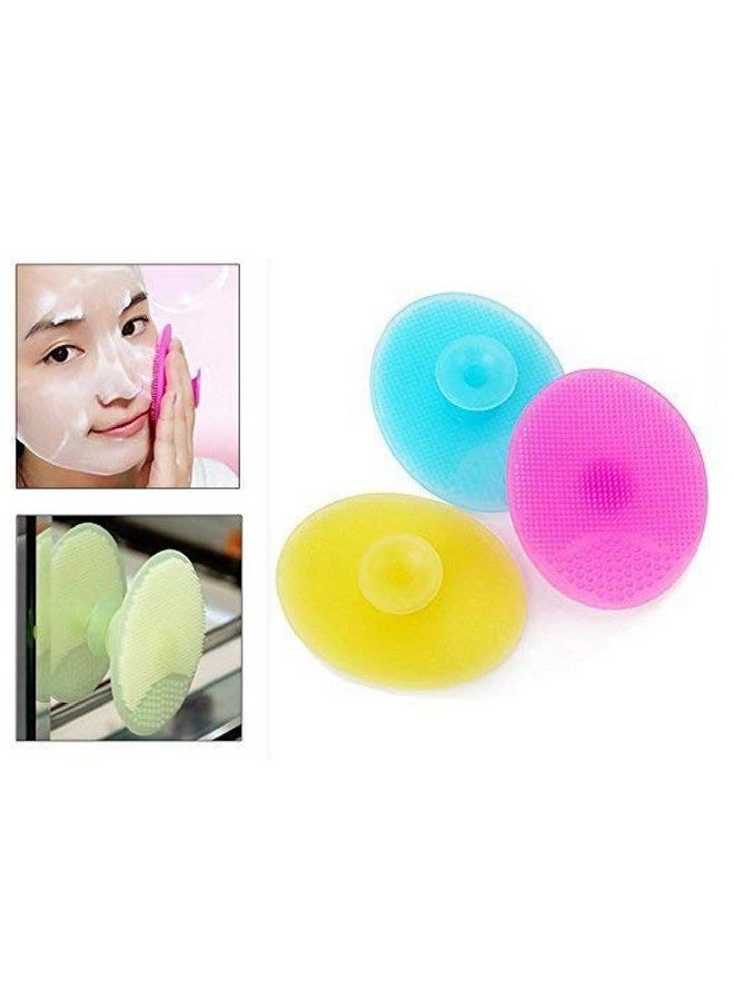 Tekzie Silicone Soft Facial Cleansing Brush Scrubbers (Pack of 2) (Any One Color Will Be Sent You as Per Availability) - Image 5