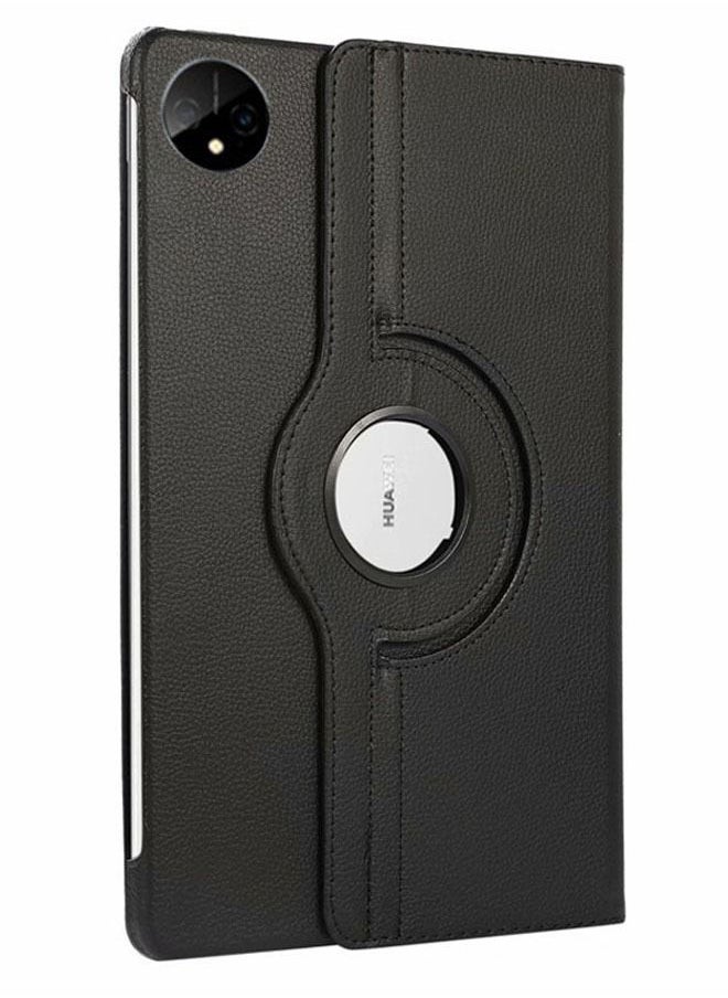 Foldable and rotating Huawei Mate Pad Pro 11 Tablet Protective Cover with Precise Hole Positions, Scratch Resistant, Dustproof and Slip Resistant (Black)