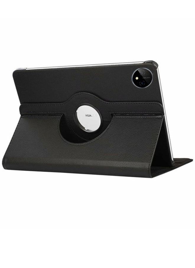 Foldable and rotating Huawei Mate Pad Pro 11 Tablet Protective Cover with Precise Hole Positions, Scratch Resistant, Dustproof and Slip Resistant (Black)
