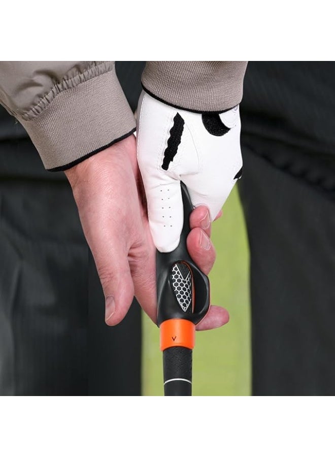 Generic （black）Golf Club Training Grip, Golf Posture Correction Aid Attachment Golf Swing Trainer Grip Practice Aid for Improving Hand Positioning,for Golf Beginner Men Women Kids - Image 4