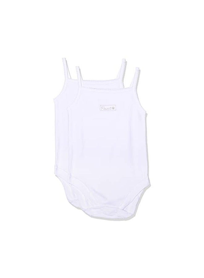 El Sayaad Baby Unisex Tank Cotton Bodysuit Pack Of 2 