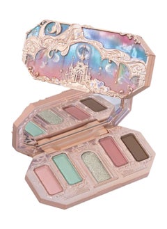 Flower Knows Moonlight Mermaid Five-Color Jewelry Eyeshadow Palette 6.3g 03 Ocean Siren  - Image 1