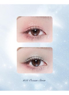 Flower Knows Moonlight Mermaid Five-Color Jewelry Eyeshadow Palette 6.3g 03 Ocean Siren  - Image 2