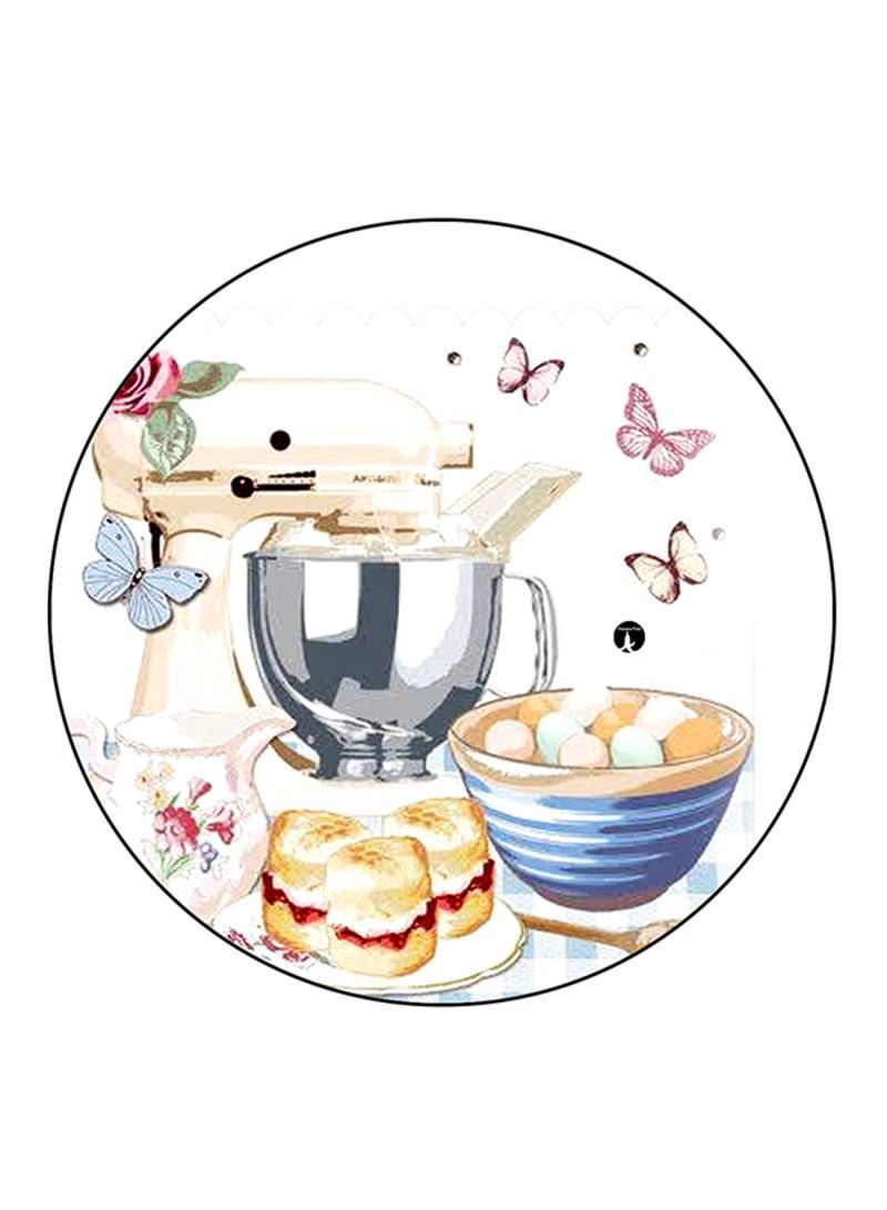 RKN Food Printed Fridge Magnet Multicolour - Image 1