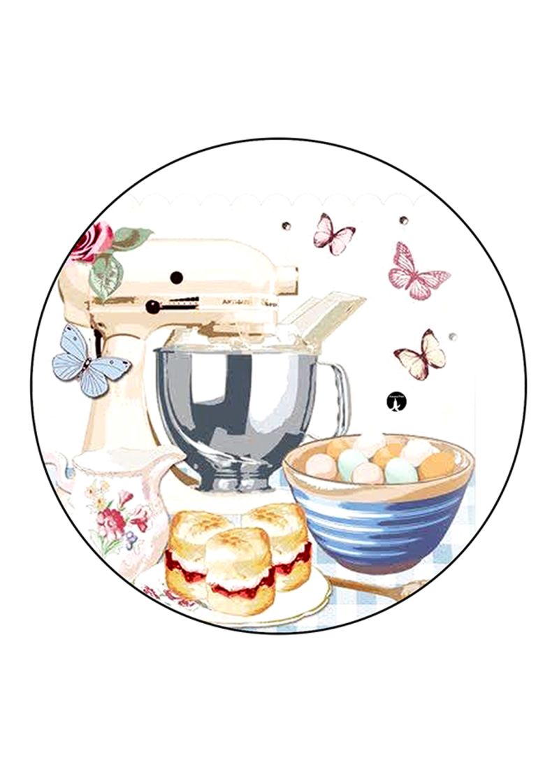 RKN Food Printed Fridge Magnet Multicolour - Image 2