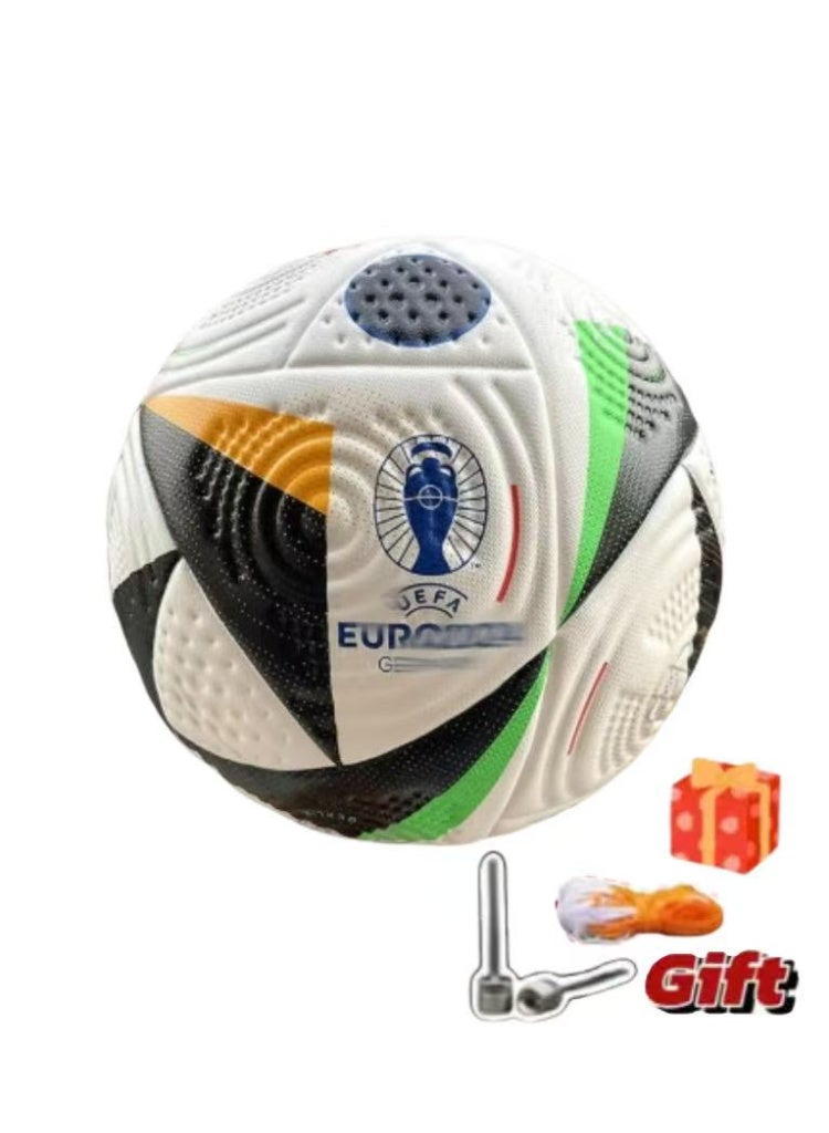 كرة قدم 2024 ، ملصوقة حرارياً ، مقاس 5 مع هدية - Image 1