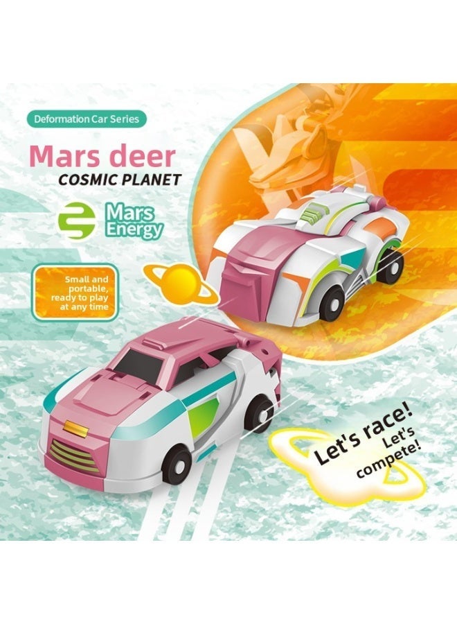 2-in-1 Magnetic Mars Deer Car: Collision-Activated Transformation, Articulated Joints, Shockproof & Durable – Perfect Holiday/Birthday Gift for Boys & Girls - Image 5