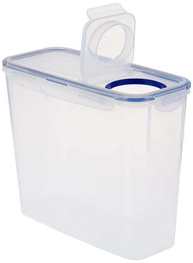 لوك اند لوك مجموعة صناديق تخزين الطعام لوك آند لوك إيزي إسينشالز للمعكرونة والدقيق والسكر/أغطية محكمة الإغلاق/خالية من مادة BPA/آمنة للغسل في غسالة الأطباق، 8 قطع - شفافة - Image 3