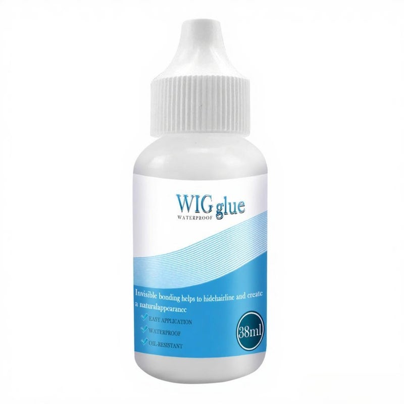 38ml Wig Glue Only Scalp Invisible Bonding Easy Application Waterproof Oil-resistant Hide Hairline Natural Appearance - Image 1