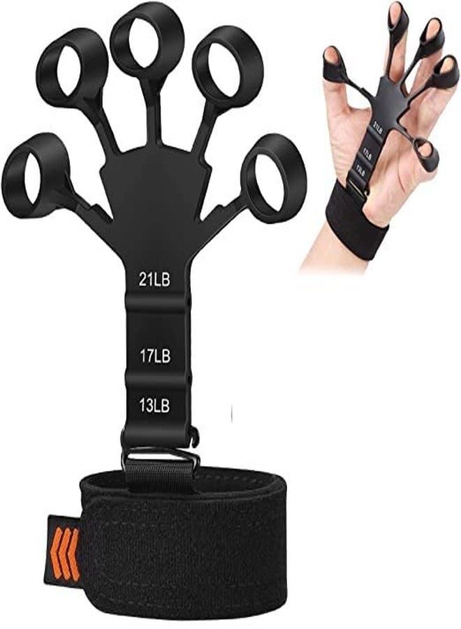 swabs® Finger Strengthener,Hand Grip Strengthener,6 Resistant Level Finger Exerciser, Adjustable Hand Strengthener for Patients Strength Training for Hand Therapy, Rock Climbing - Image 1