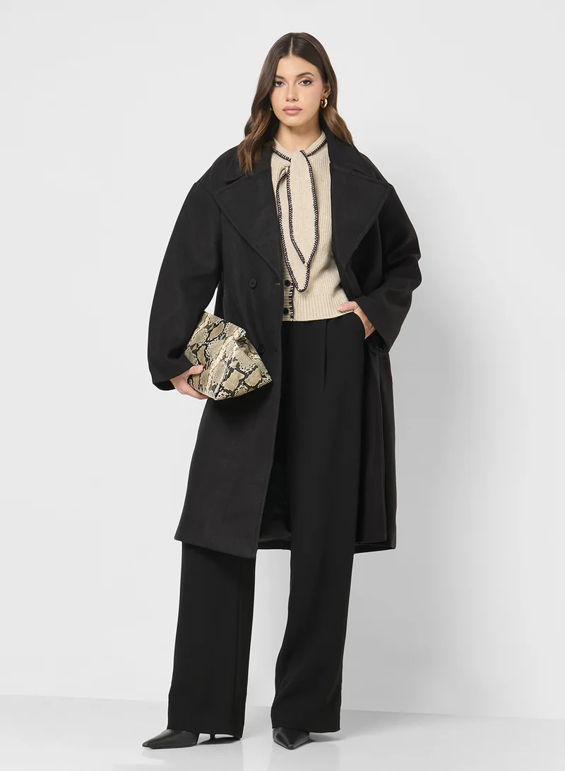 ELLA Double Breasted Over Coat