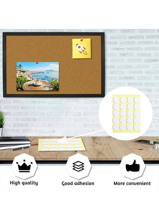OWLKELA Cork Bulletin Board 17.7"X 13.3", Notice Pin, Ideal for Office & Home Decor, School Message or Vision - Image 3