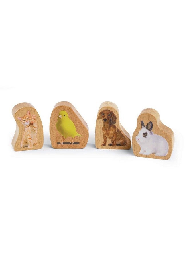 Excellerations Photo-Realistic Multicultural Wooden Block Play Families, Set of 28, Preschool Educational Toys, Toy People, Social Emotional Learning, Home School, Ages 2 Years and Up - Image 5