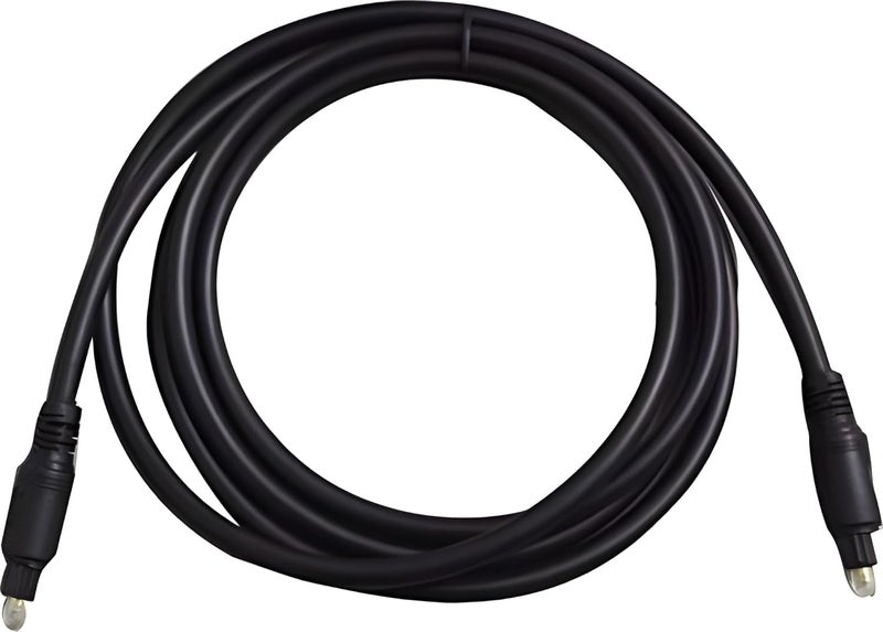 COOLCOLD 10M Optical Audio Cable (32FT) – Digital Fiber Toslink Cable for Soundbar, Smart TV, Home Theater, AV Receiver – Supports Dolby Digital Plus & 8 Channel 7.1 Surround Sound - Image 2
