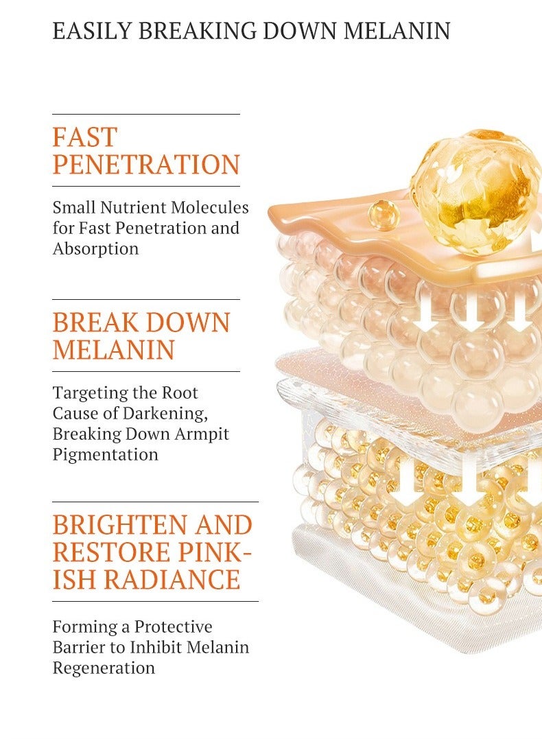 Kormesic Orange VC Underarm Brightening Cream 60g - Image 4