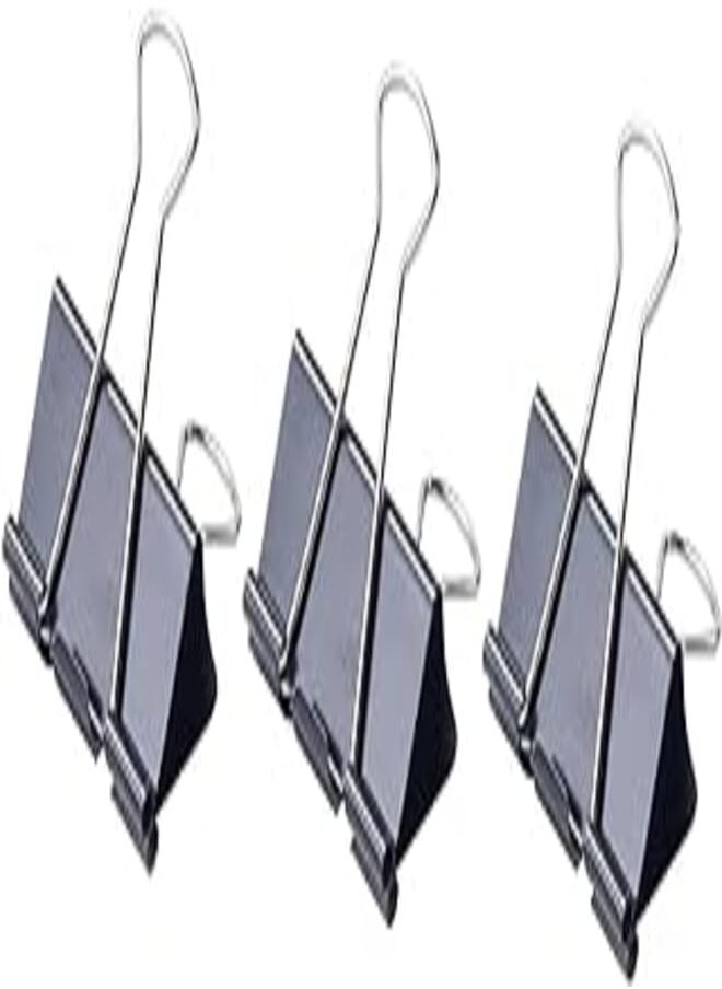 Deli Deli e38561 binder clips - pack of 12-51 mm. 