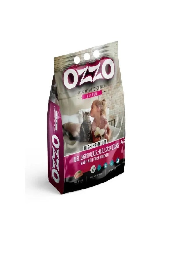 OZZO OZZO High Premium Kitten cat 4kg 