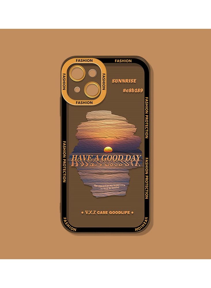 Loquat Back Cover Printed TPU Protective Mobile Phone Case for iPhone