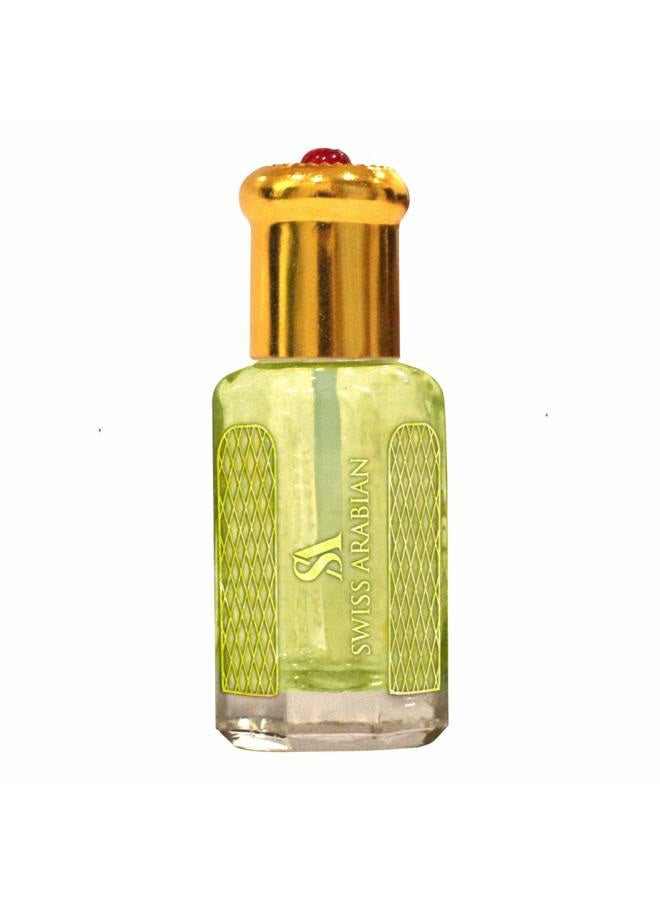 SWISS ARABIAN إنغما 12 مل | عطر زيت عطر يدوي الصنع للرجال | كولونيا بأسلوب العطر التقليدي | من عطار سويس أرابيان | هدية رائعة / هدايا حفلات | زيت جسم بحجم الجيب - Image 1