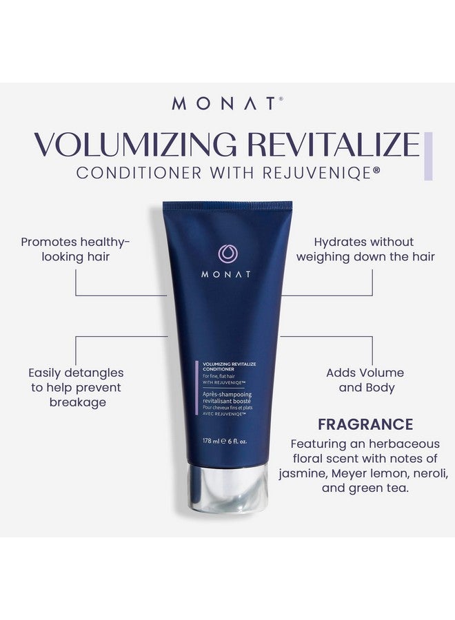مونات مجموعة شامبو وبلسم مونات المكثفة، غنية بـ REJUVENIQE للشعر الخفيف إلى المتوسط - تعزز كثافة الشعر وتقويه بالبيوتين والكولاجين والفيتامينات - تحمي من الأشعة فوق البنفسجية | 236 مل و177 مل - Image 2