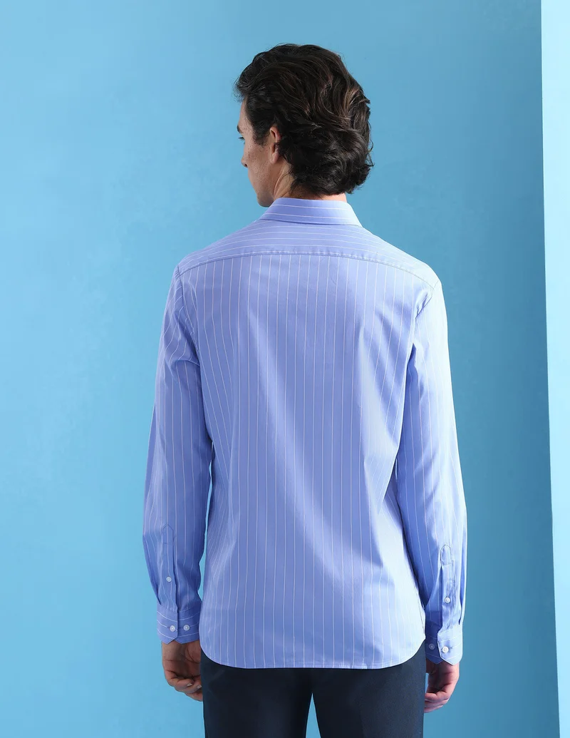 Arrow Blue ARAJSH0509 ME. BLUE Mens Shirt for Men | Best Price UAE