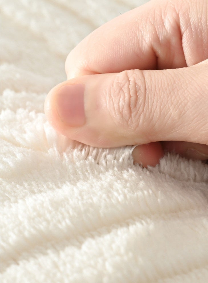 Kutis 2-Pieces Non-Slip Bath Mats, Bathroom Mats Quick-Drying, Highly Absorbent Mat For Tub, Toilet And Bathroom Floors Polyester Gray 80x50cm And 50x40cmgre - Image 5