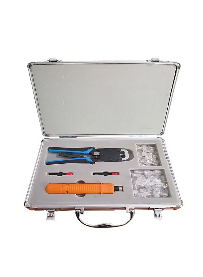 A kit consisting of 62 integrated pieces for easy connection of networks, internet cables and telephones / STX500  - Image 1