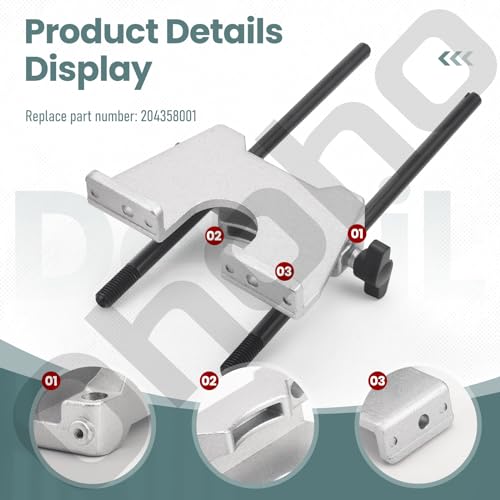 Ohoho 204358001 Edge Guide Assembly/Trim Router Edge Guide - by Ohoho - Compatible with Ryobi Router Edge Guide - Fits Model P601, PCL424B, PCL424, R2401, P206 - Image 2