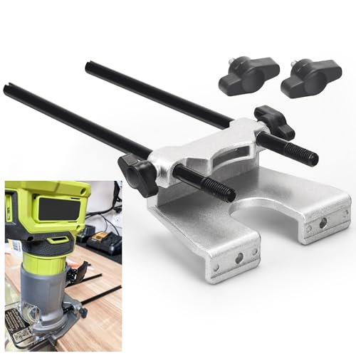 Ohoho 204358001 Edge Guide Assembly/Trim Router Edge Guide - by Ohoho - Compatible with Ryobi Router Edge Guide - Fits Model P601, PCL424B, PCL424, R2401, P206 - Image 1