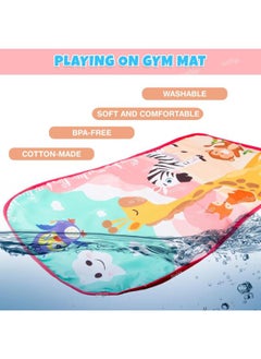 Generic Musical Piano Baby Play Gym Mat Kids Activity Gym Mat With Music Lights Baby Crawling Mat  - Image 5