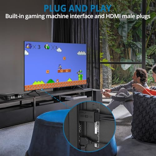 AUTOUTLET N64 to HDMI Adapter, Supports 1080P(60hz) Output, 4:3 & 16:9 Aspect Ratio Switch, Retro Gaming Converter for N64, NGC, SNES on Modern TVs - Image 5