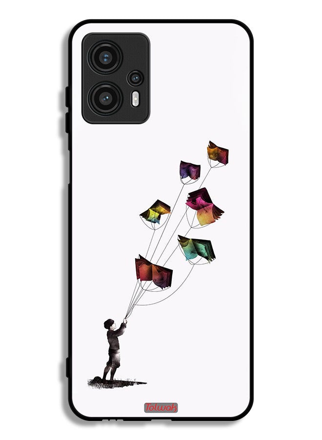 Tolwak Motorola Moto G13 Protective Case Cover Kites Of Book - Image 1
