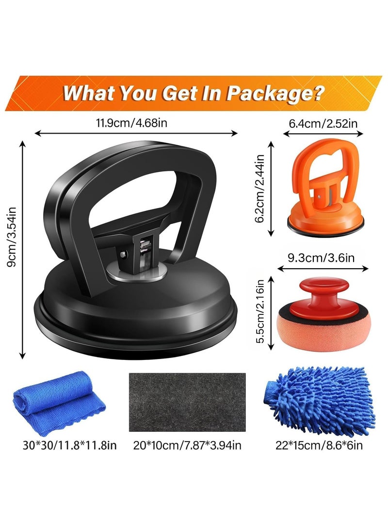 Seven-piece car dent suction repair tool set for glass and tiles vacuum suction cups car kit for dent removal - Image 2
