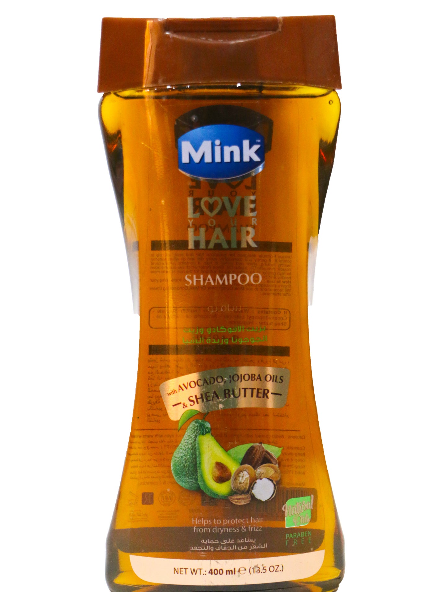 Mink Shampoo Avocado Jojoba & Shea Butter 400 Ml